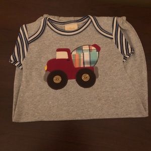 Haute Baby boy size 0-3 month gown, never worn